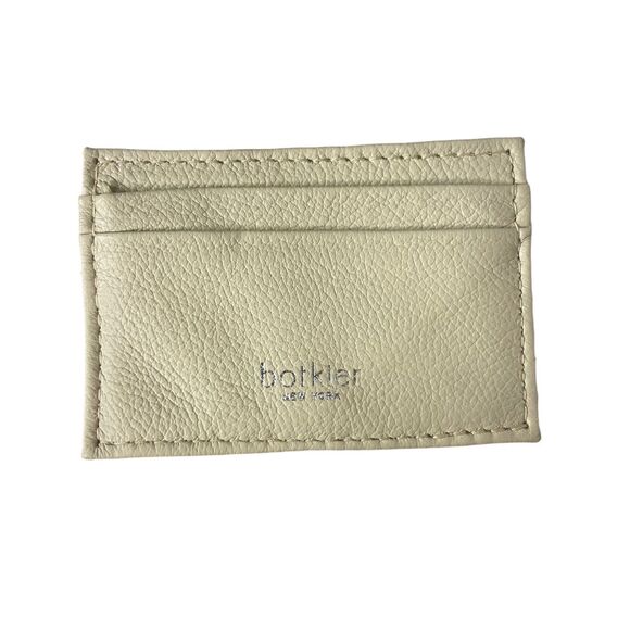 Botkier Valentina Flap Leather Clutch with Card Holder Beige Color MSRP: $88.00 - Picture 9 of 10